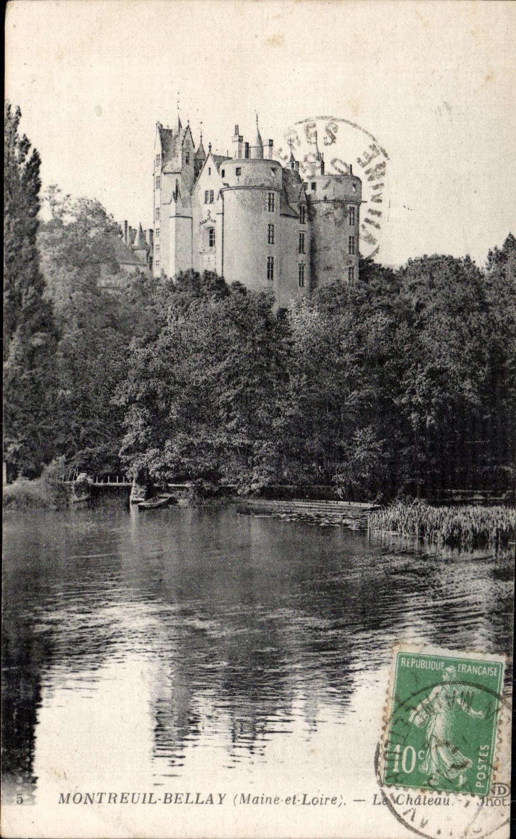 CPA Montreuil Bellay M et L le Chateau