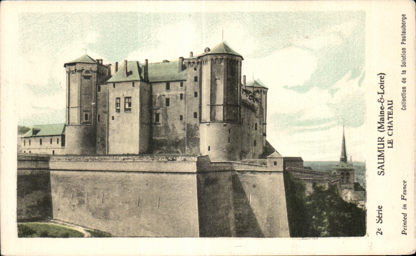CPA Saumur (Maine   Loire) Le Chateau