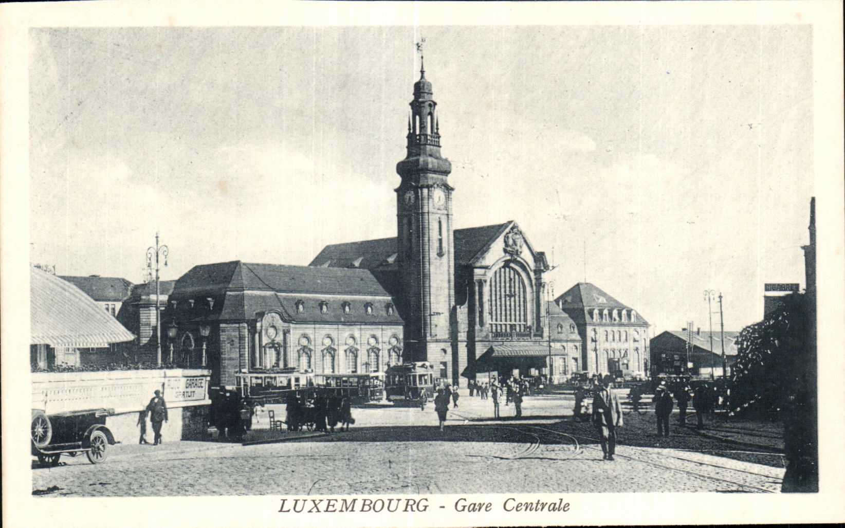 CPA Luxemborg Central station