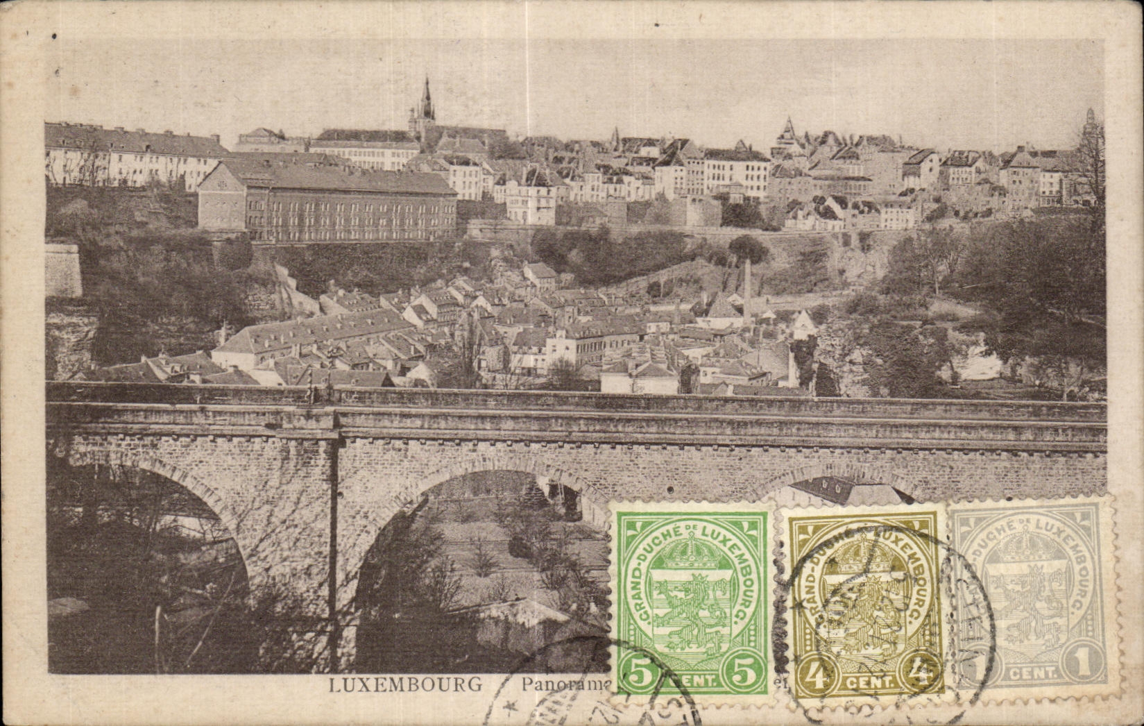 CPA Luxemborg Panorama