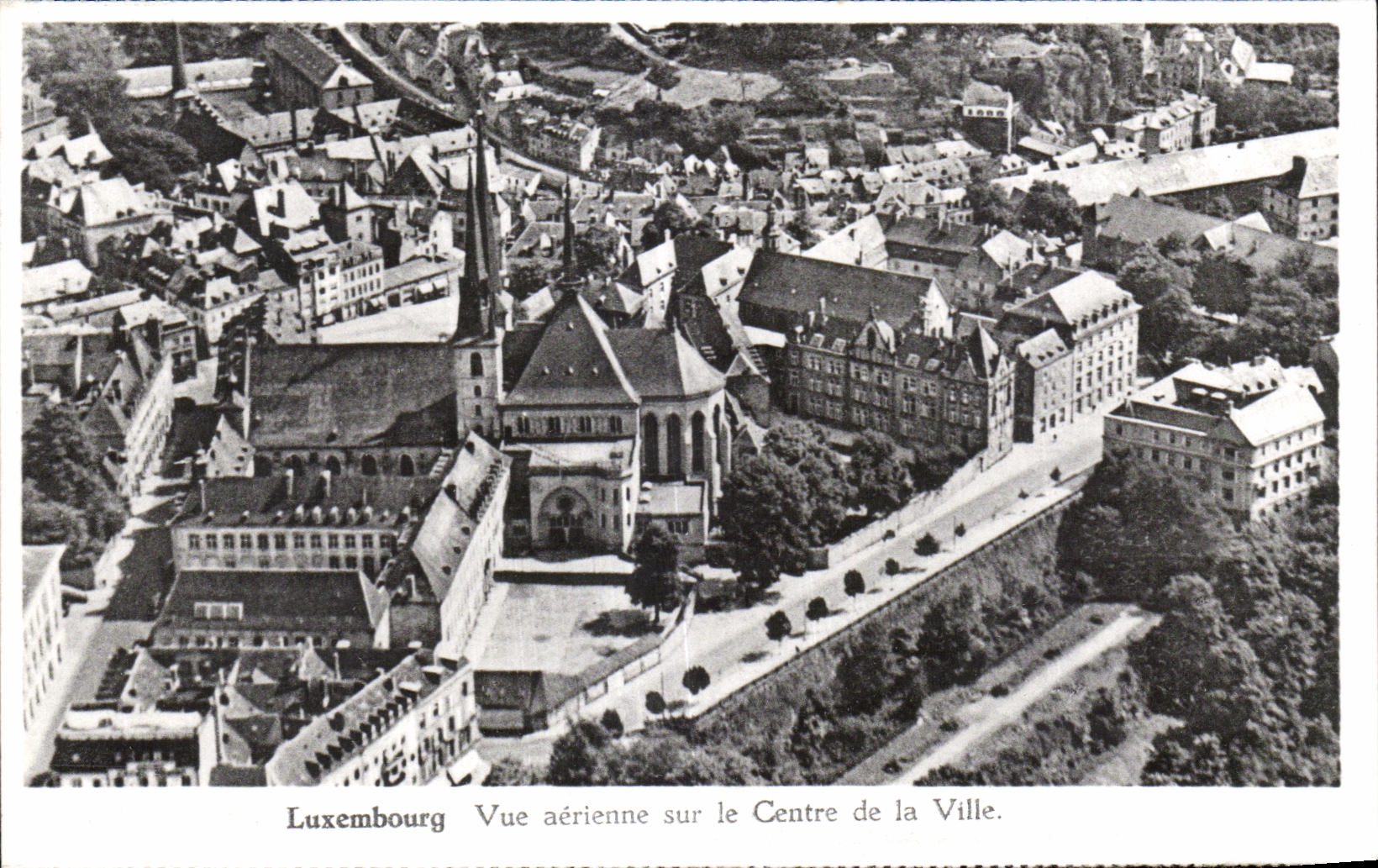 CPA Luxembourg Seen air on the Center of the City