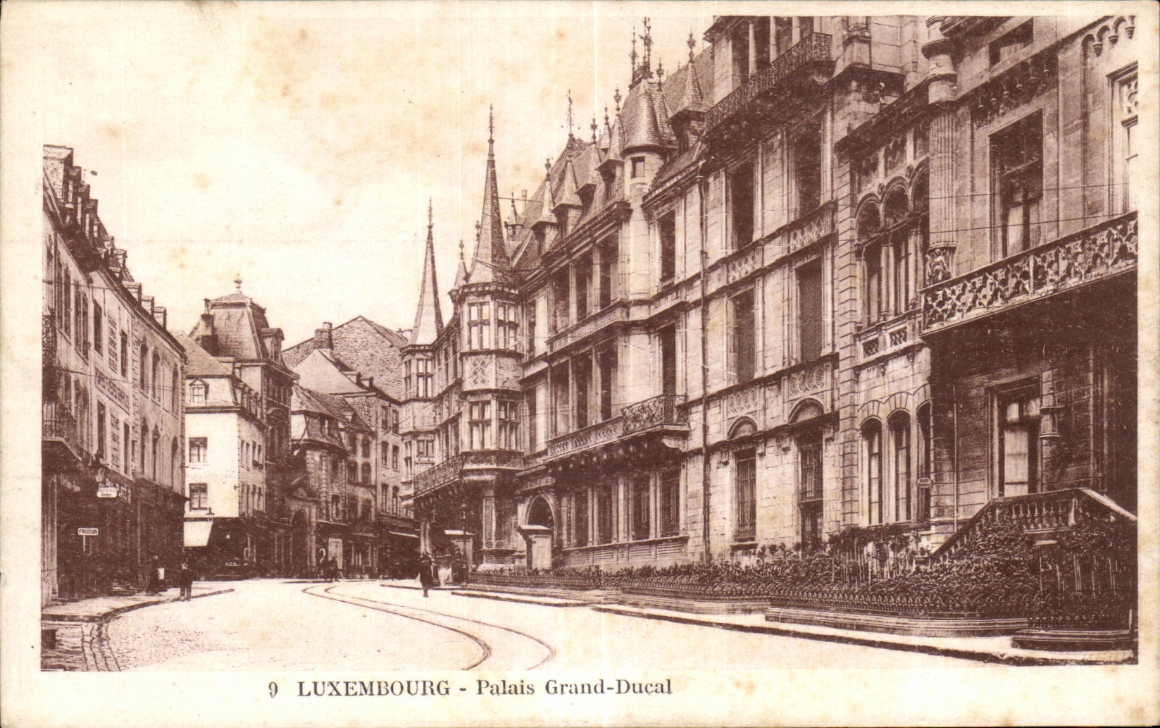 CPA Luxemburg Palate Large Dueal