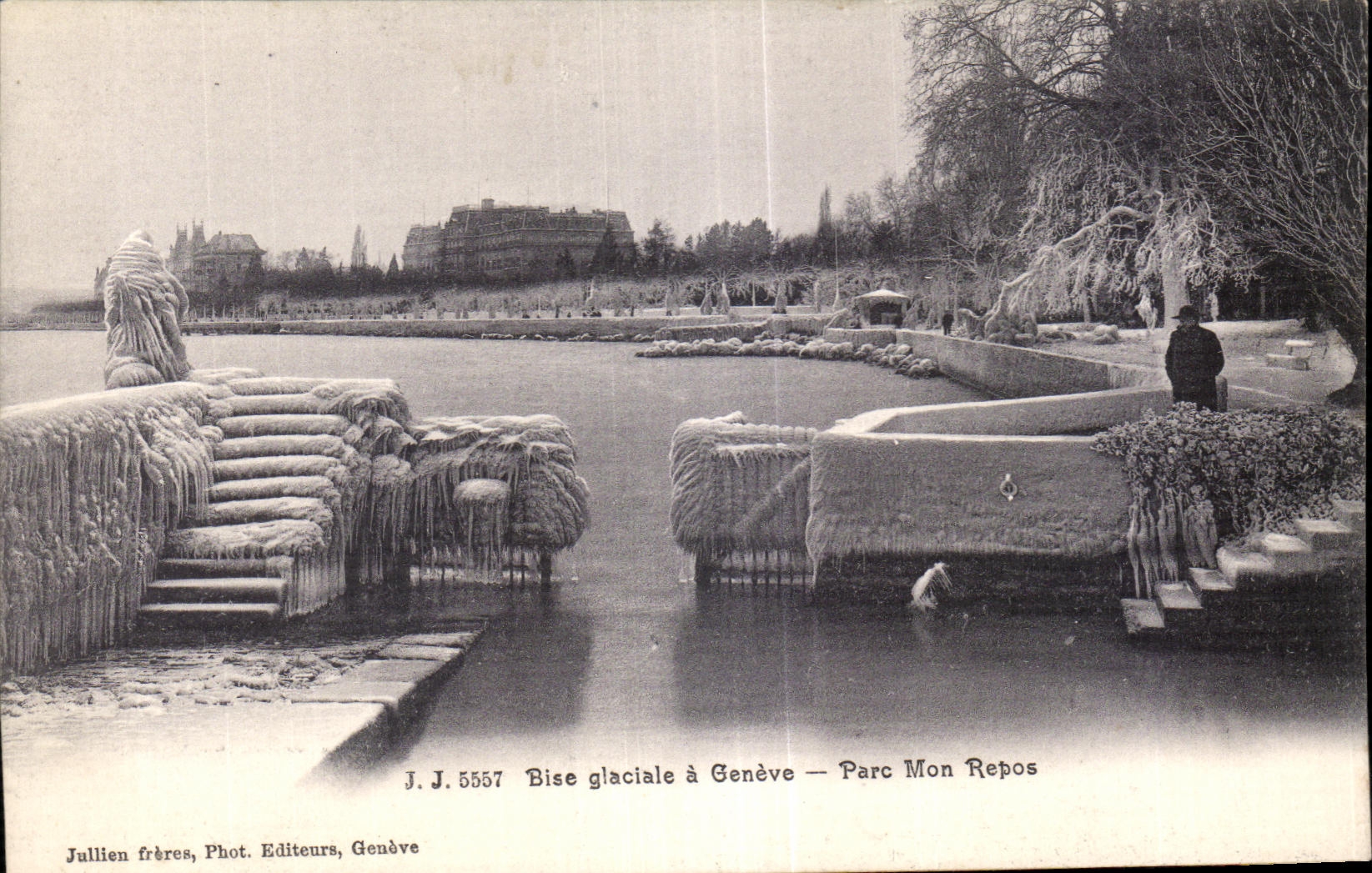 CPA icy Bise has Geneva Parc My Rest