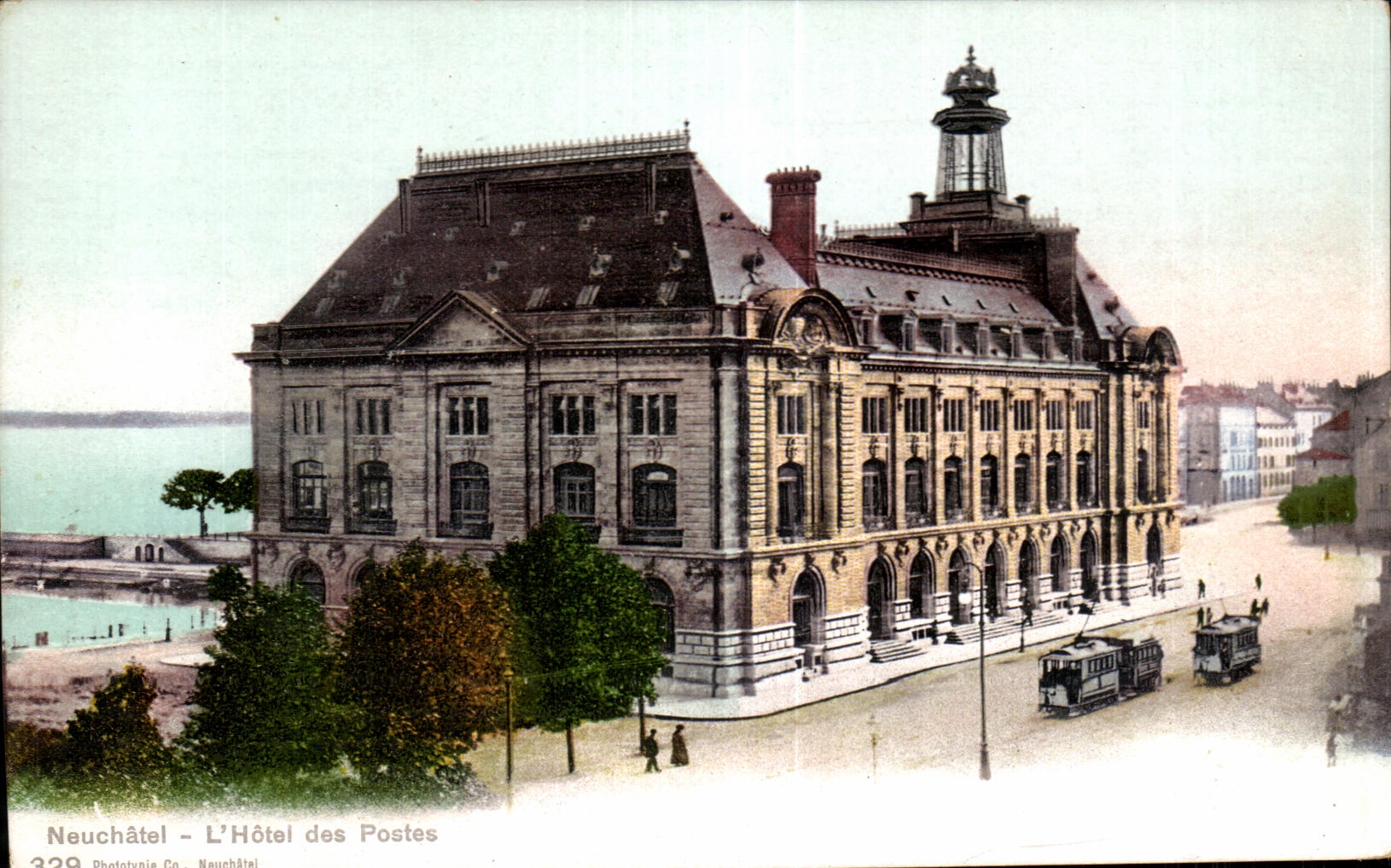 CPA Suisse Neuchatel L Hotel des Postes