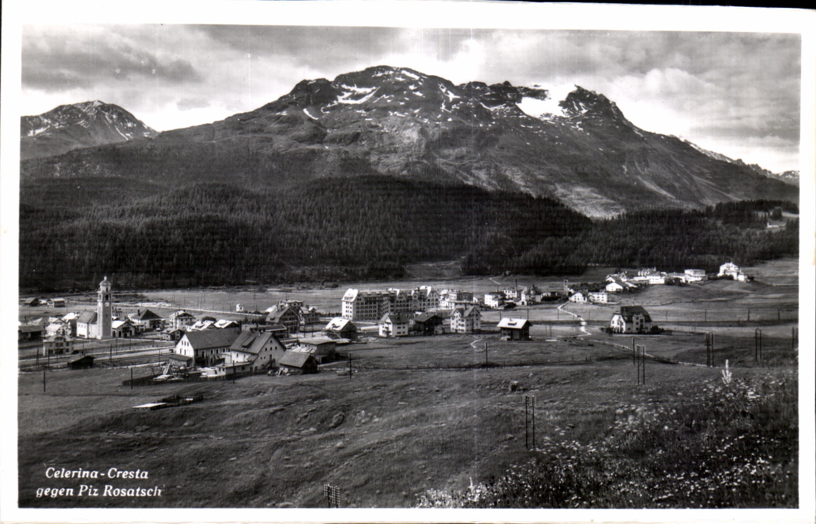 CPA Celerina Cresta gegen Piz Rosatsch