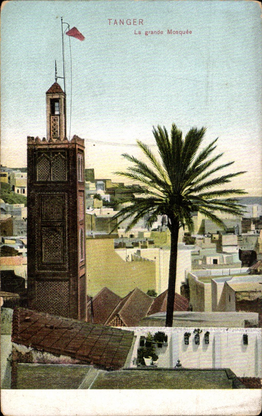 CPA Maroc Tanger la grande Mosquee