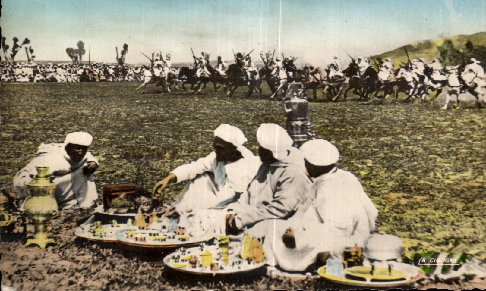 CPA Morocco Scenes and Standards Celebrates indigenous