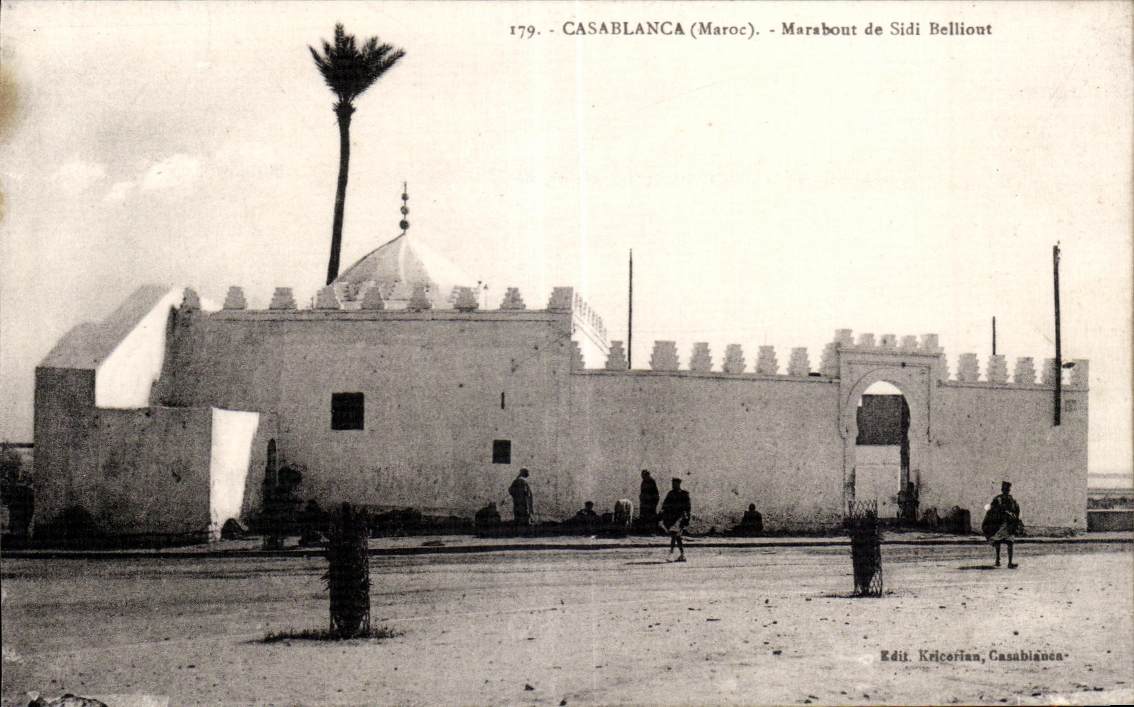 CPA Maroc Casablanca (Maroc) Marabout de Sidi Belliont