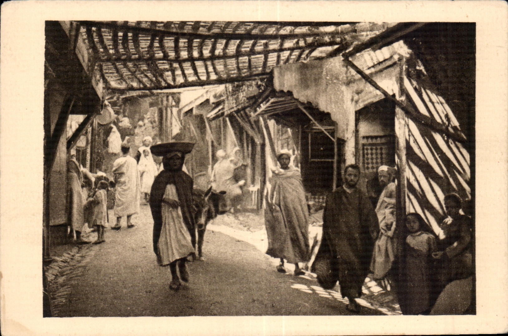 CPA Morocco Morocco in the Souks