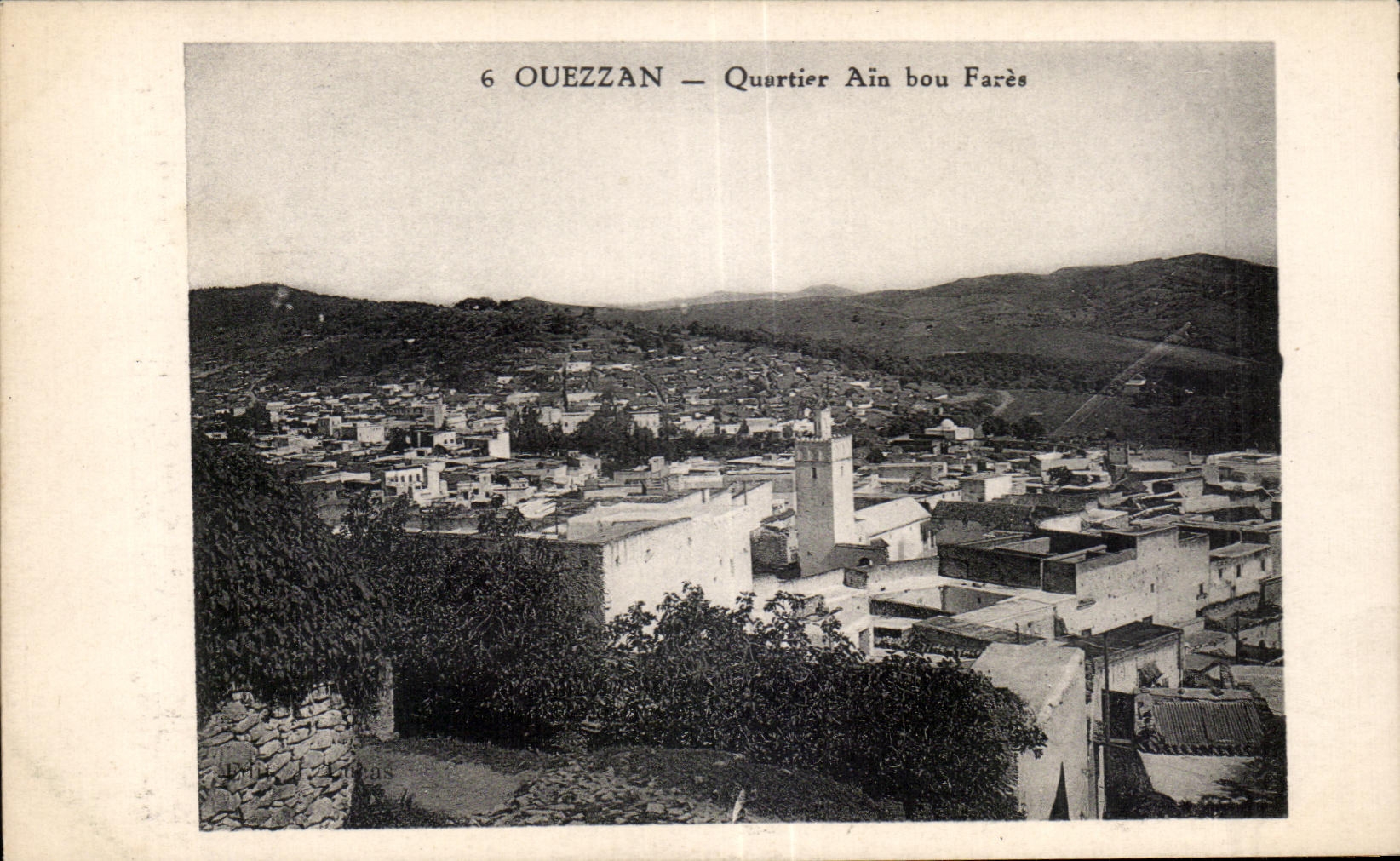 CPA Morocco Ouezzan District Ain bou Fares