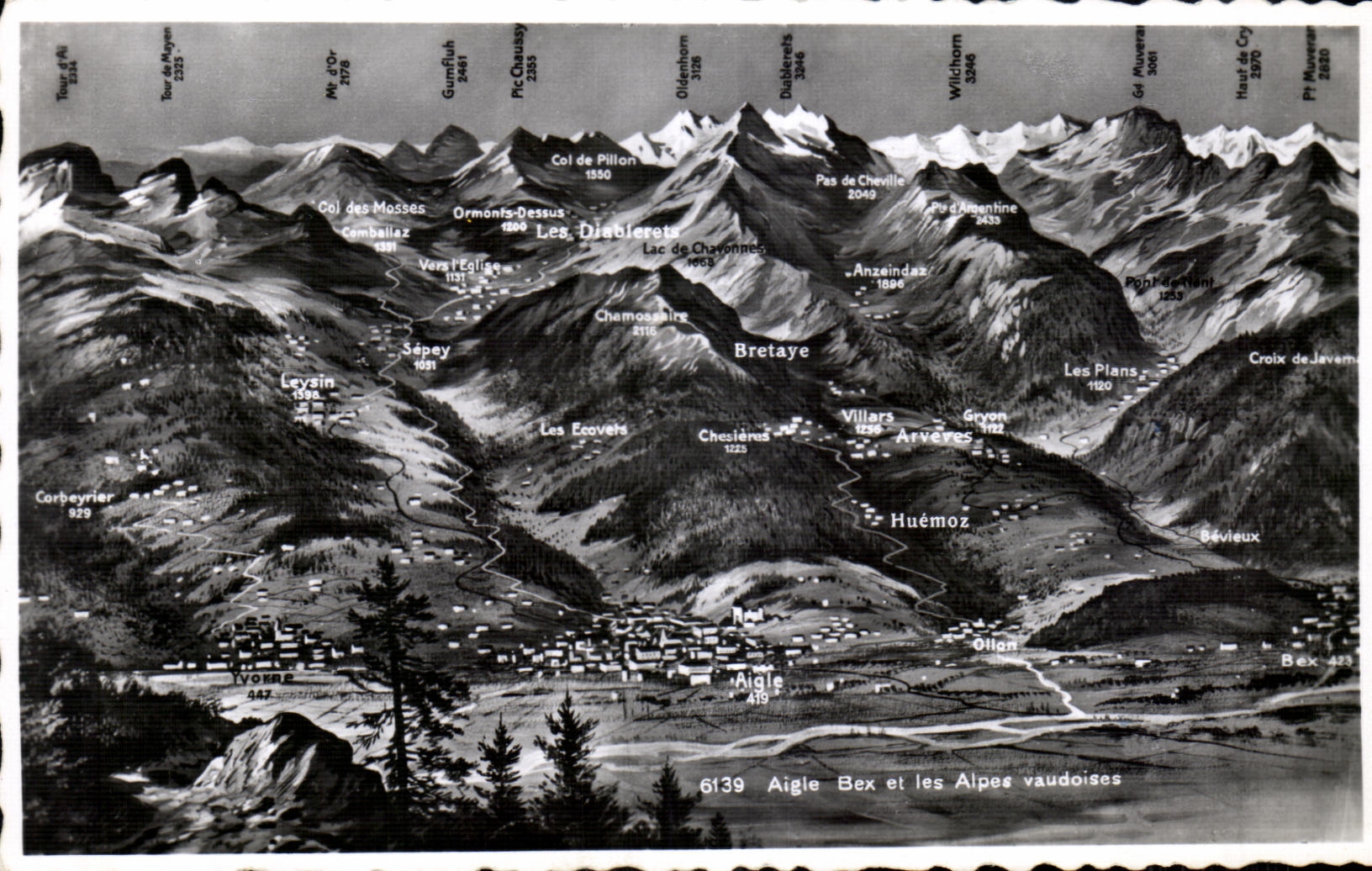 Aigie Bex et les Alpes vaudoises