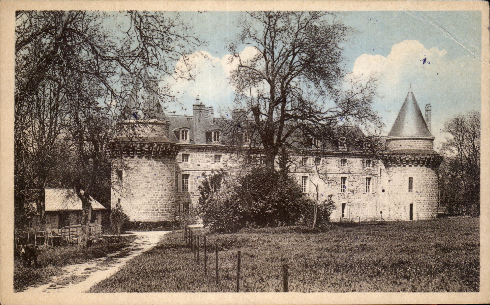 CPA Dormans (the Marne) the Castle