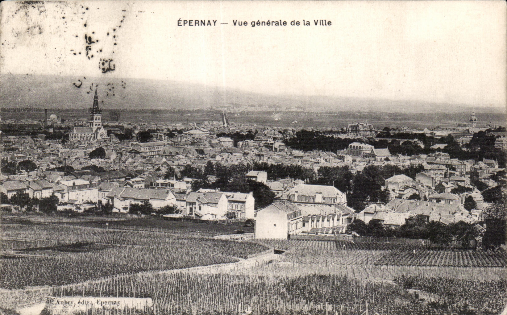 CPA Epernay Seen ganerale of the City