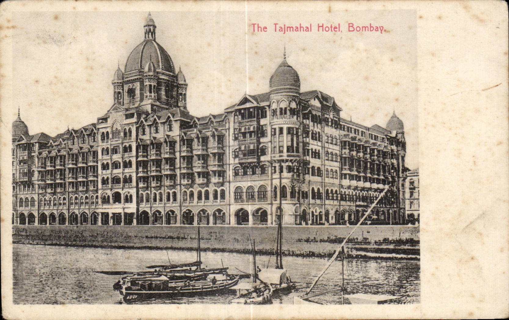 CPA Indie India The Tajmahal Bombap Hotel