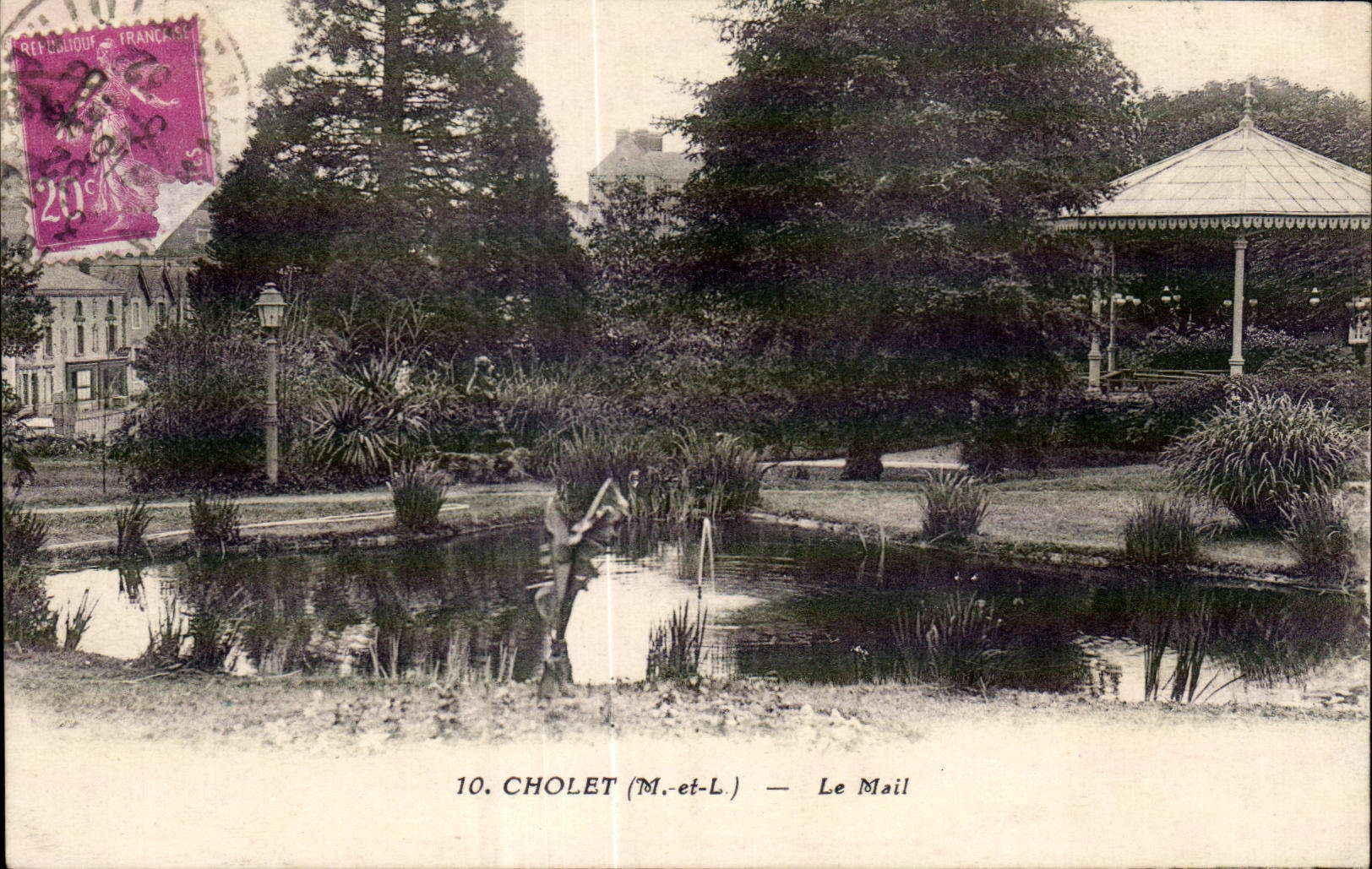 CPA Cholet Le Mail