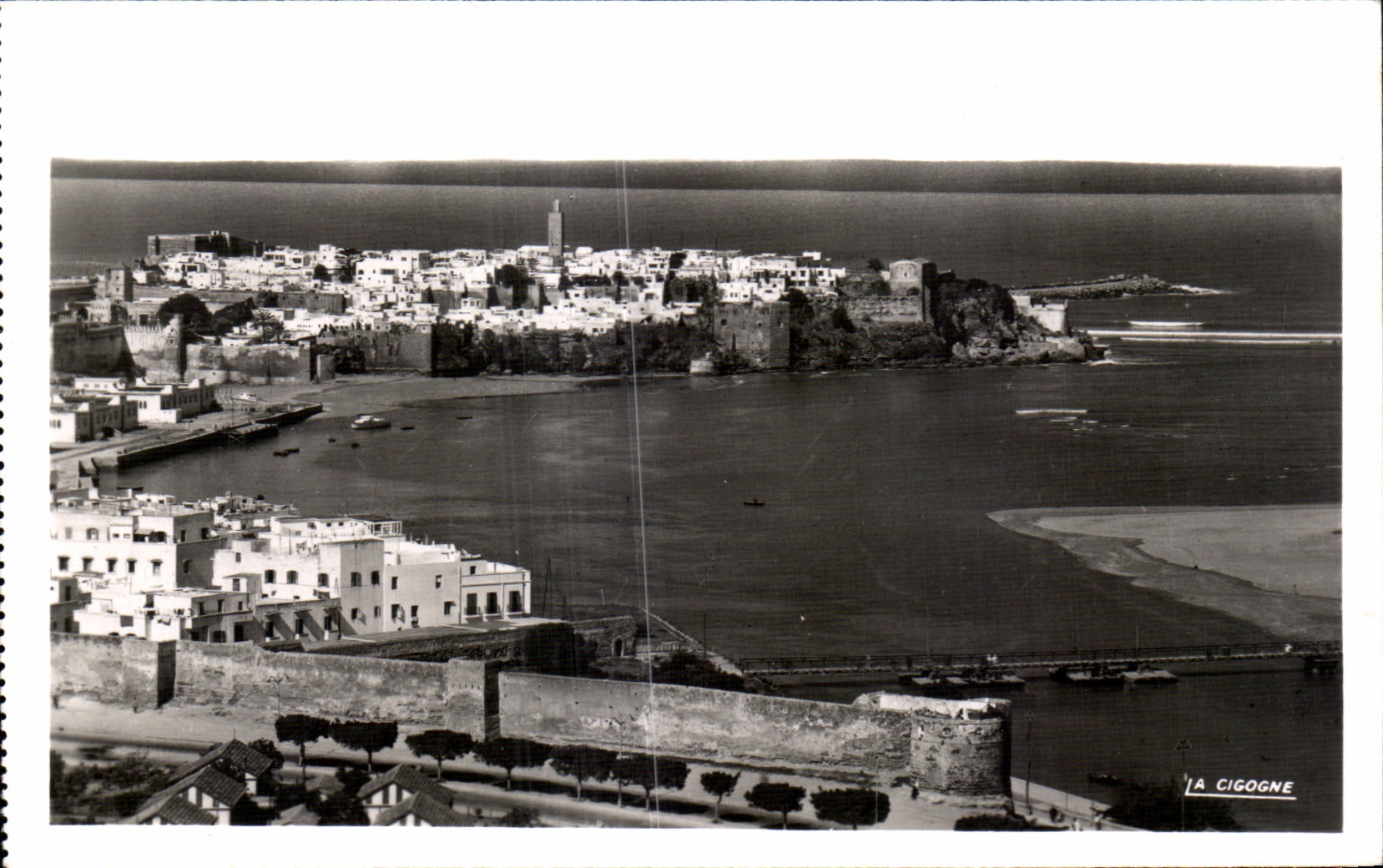 CPA Maroc Rabat Pointe des Oudaias
