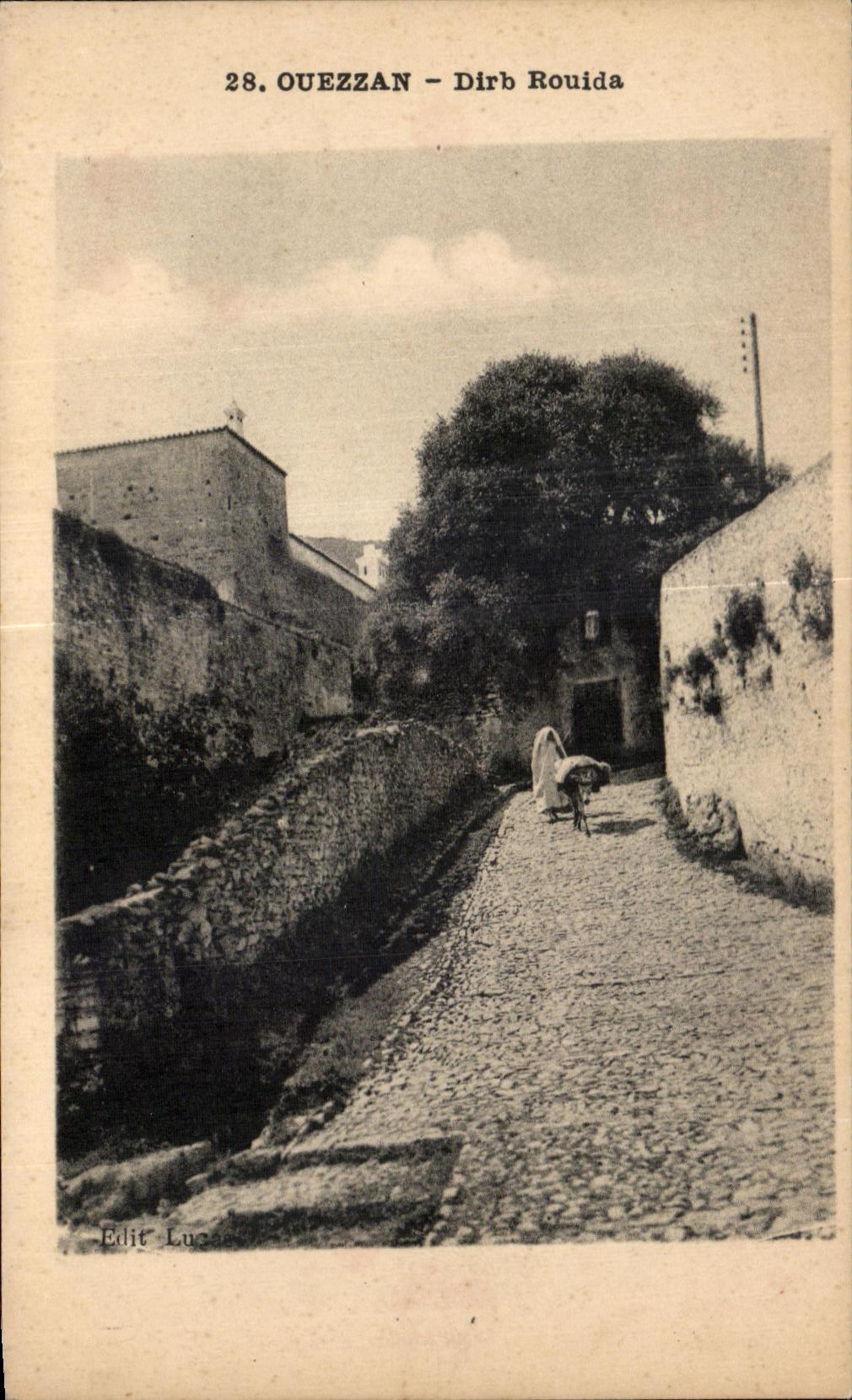 CPA Morocco Ouezzan Dirb Rouida