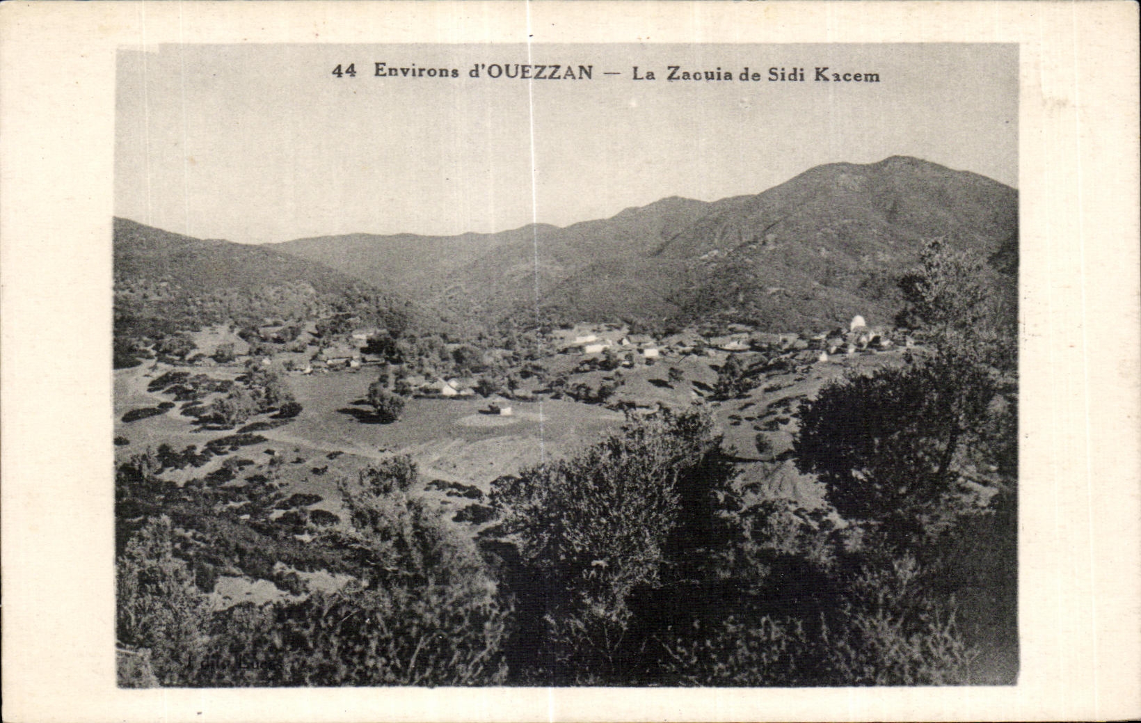 CPA Morocco Surroundings Ouezzan Zaouia de Sidi Kacem