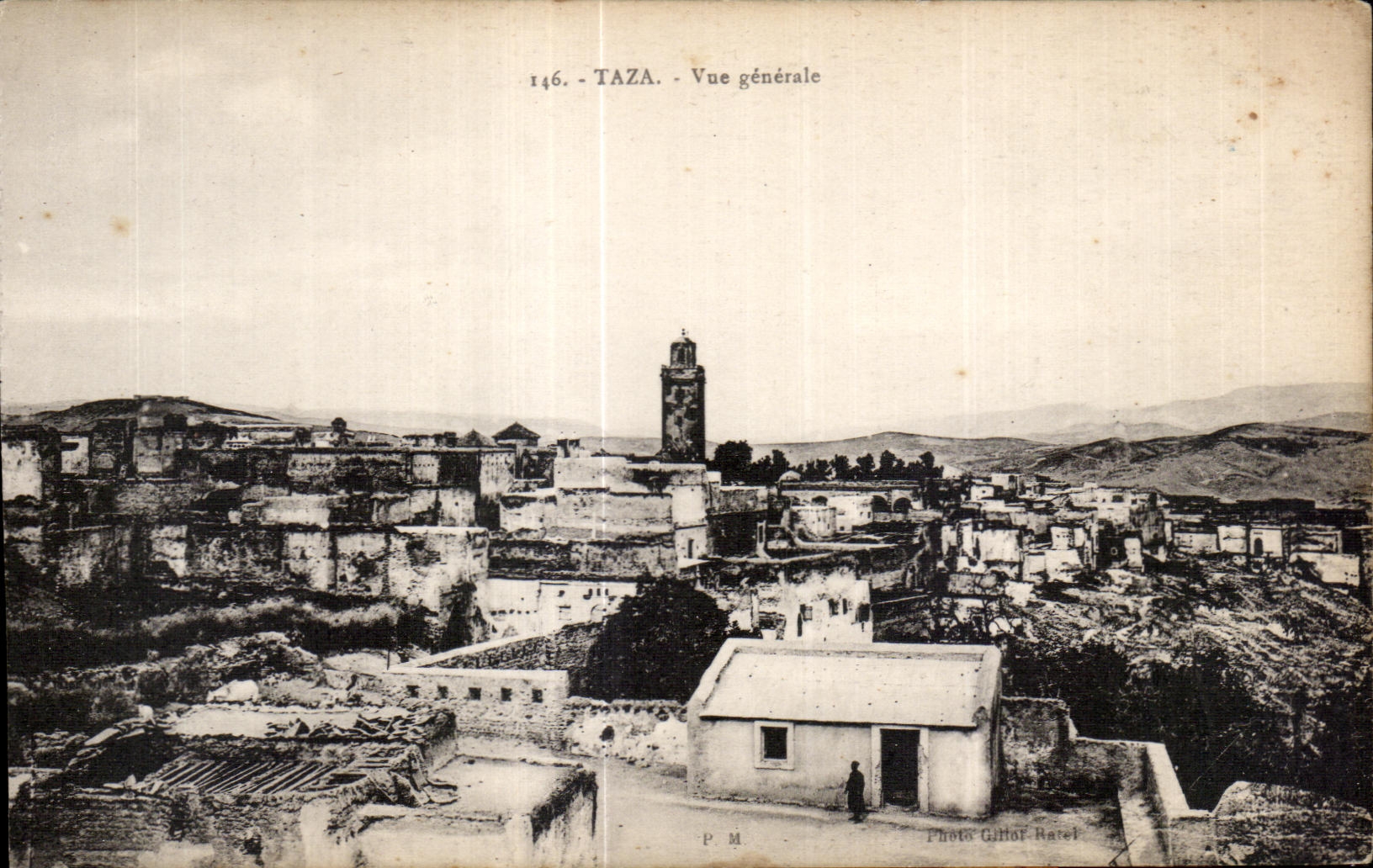 CPA Morocco Taza View