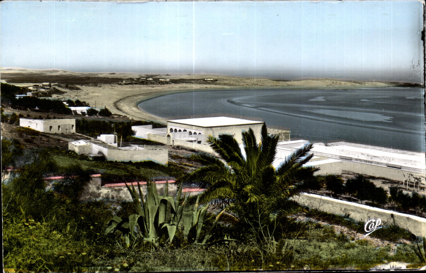 CPA Morocco Oualinda Seen on the Lagoon