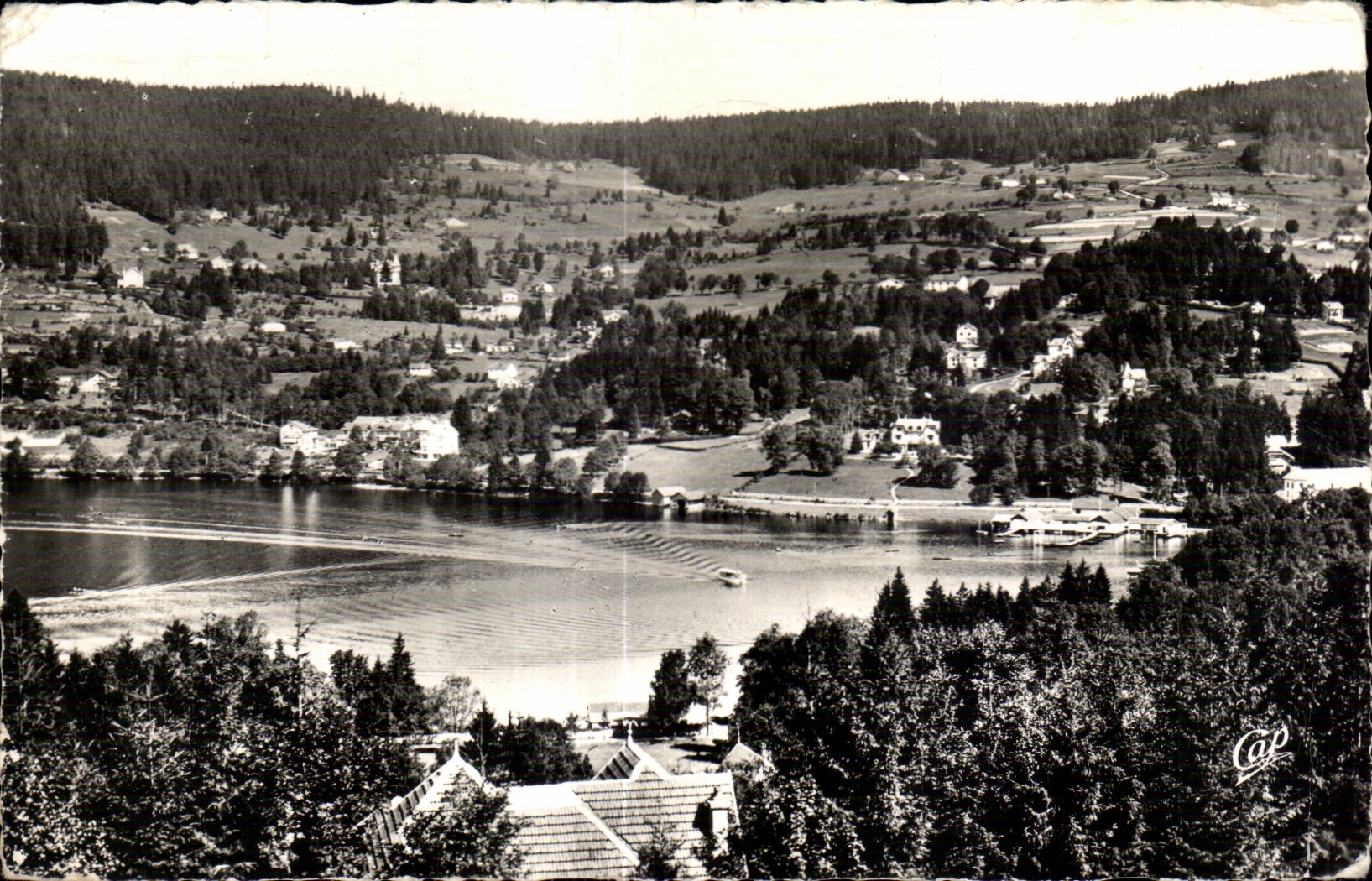 Gerardmer Vue sur le Lac
