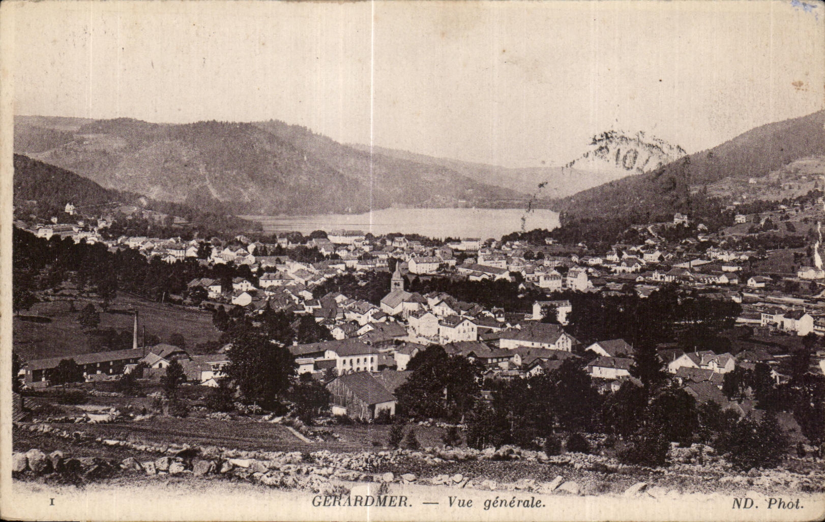 Gerardmer Vue generale