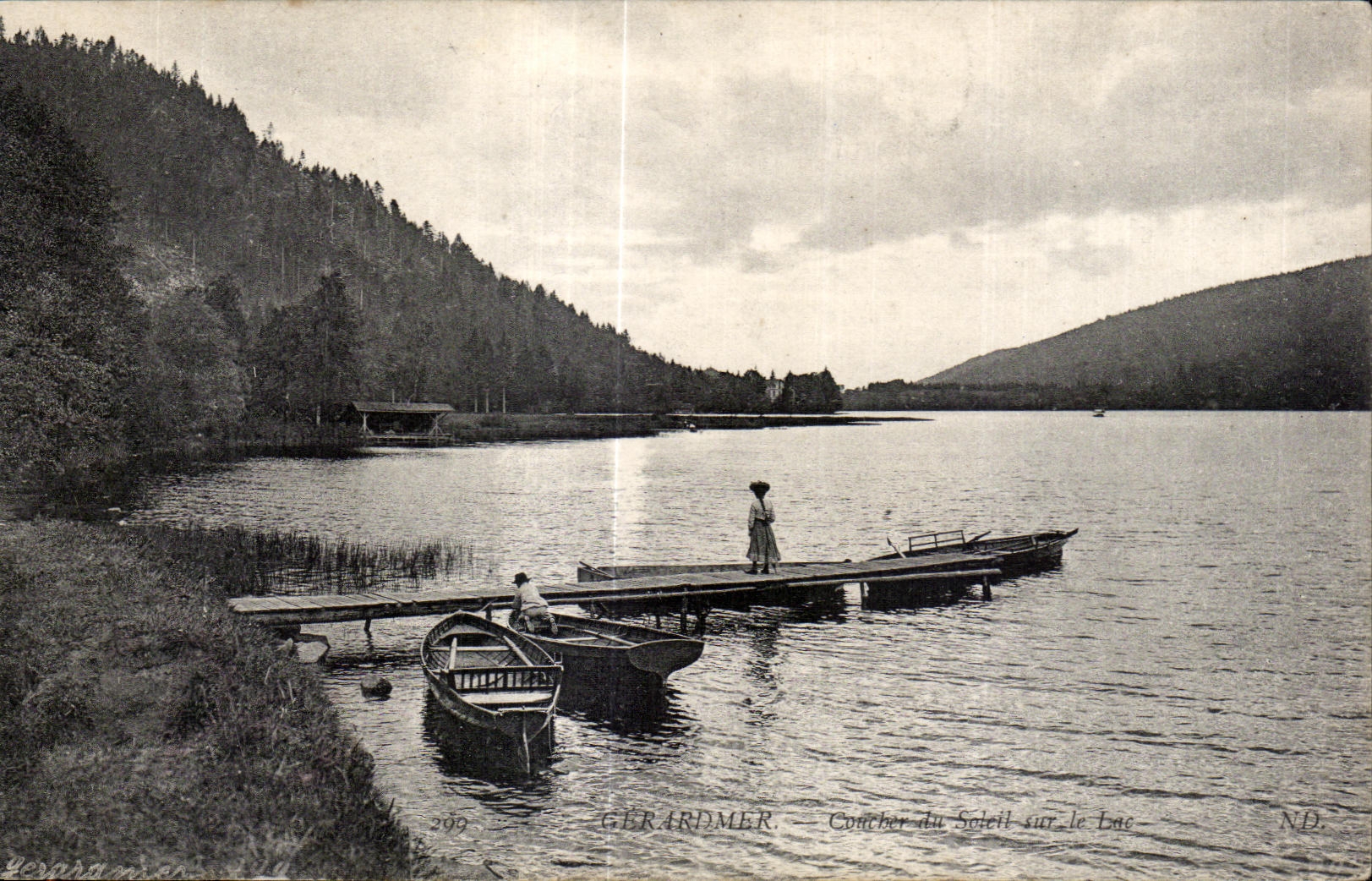 Gerardmer Coucher du Soleil sur le Lac