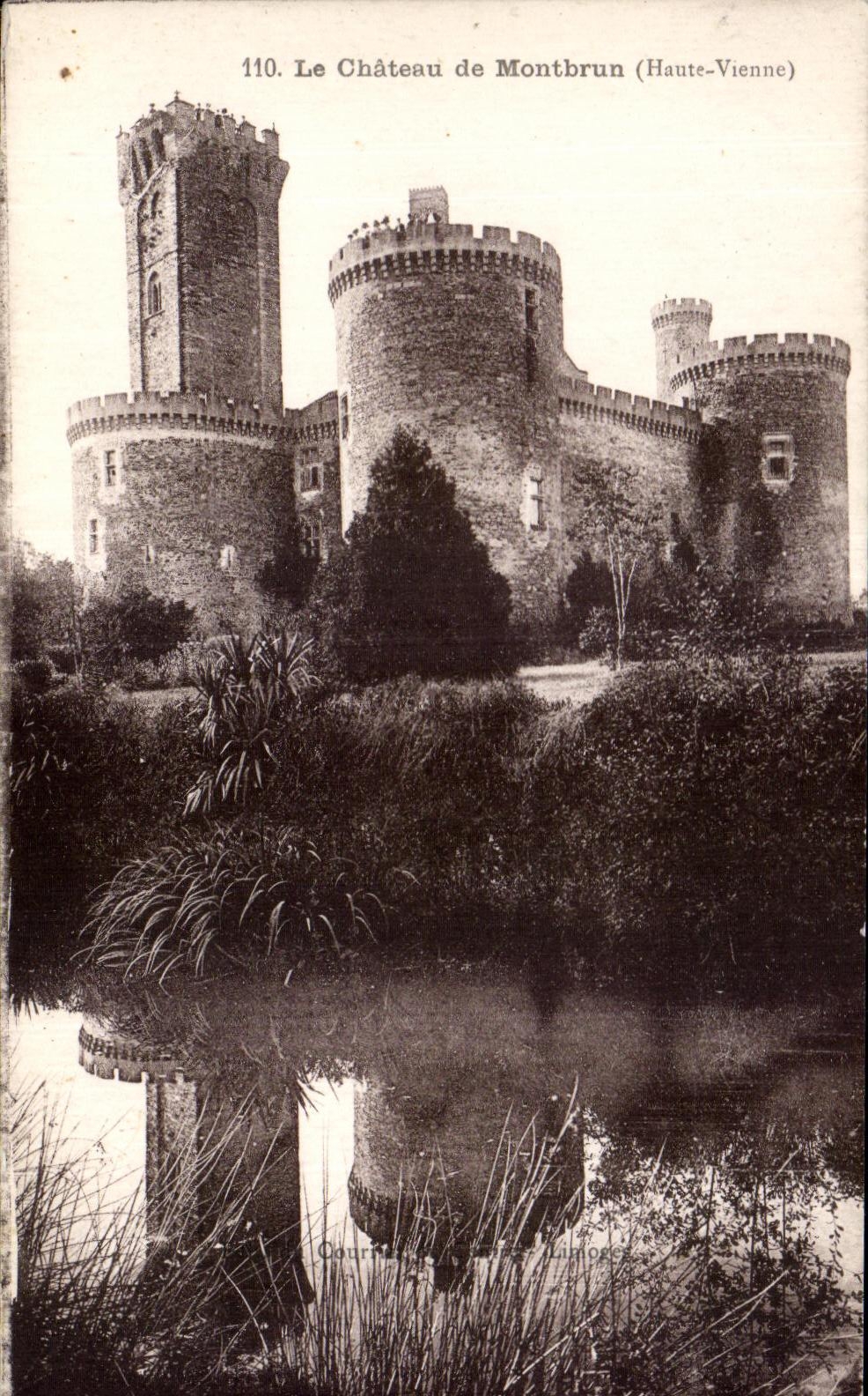 CPA the Castle of Montbrun