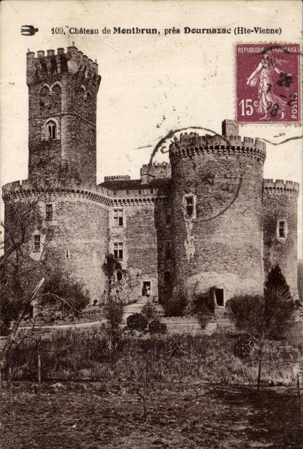 CPA the Castle of Montbrun close Deurmazac