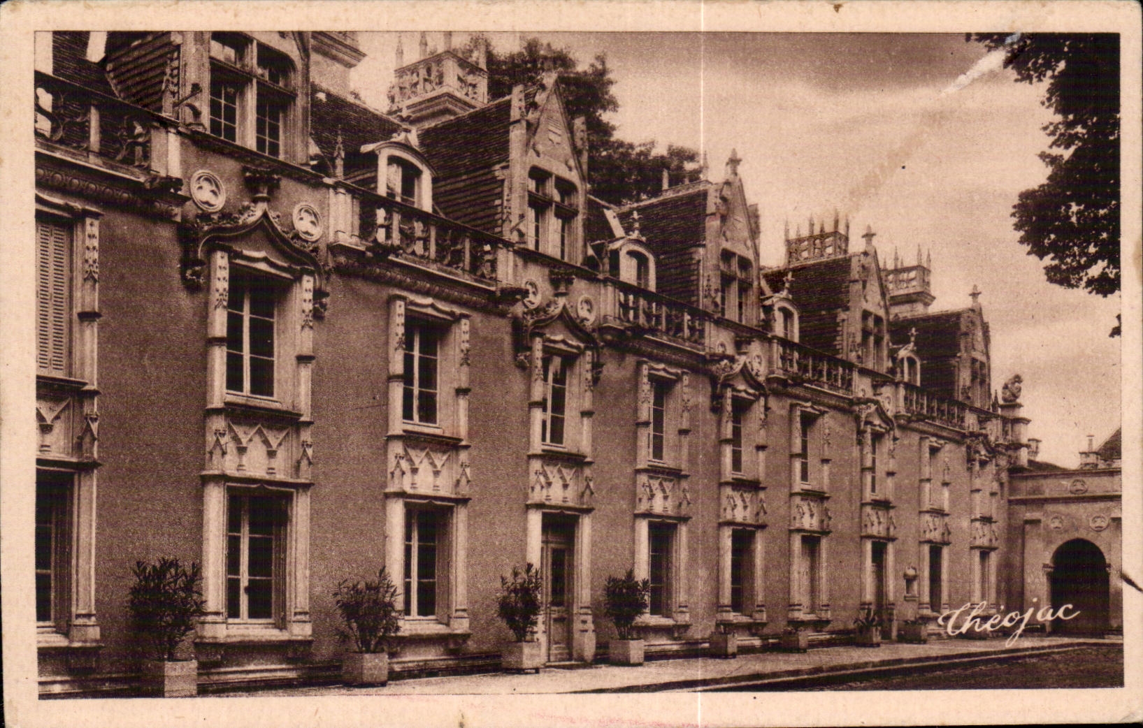 CPA Castle of Puymaury (Hte Vienna)