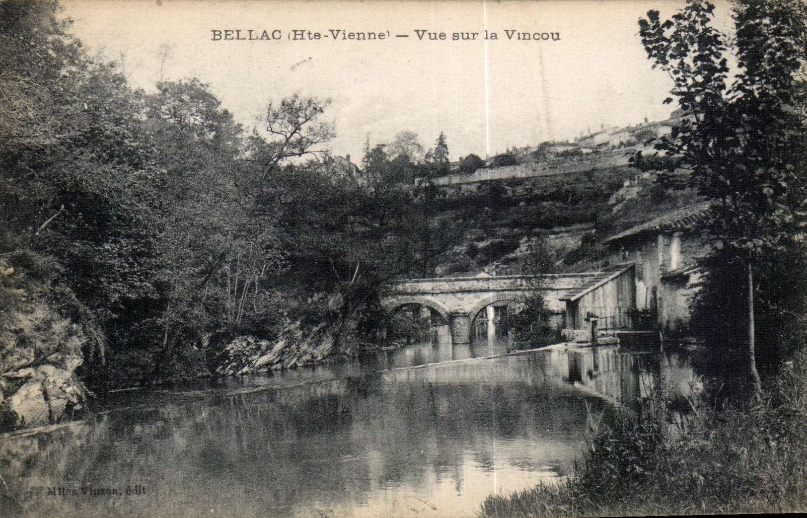 CPA Bellac (High Vienna) Sight on Vincou