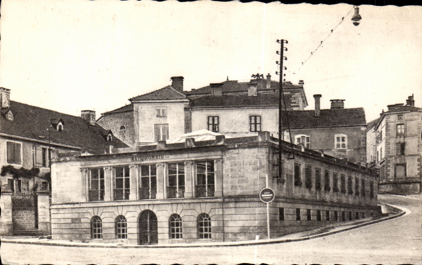 CPA Baths les Bains (the Vosges) the Roman Bath