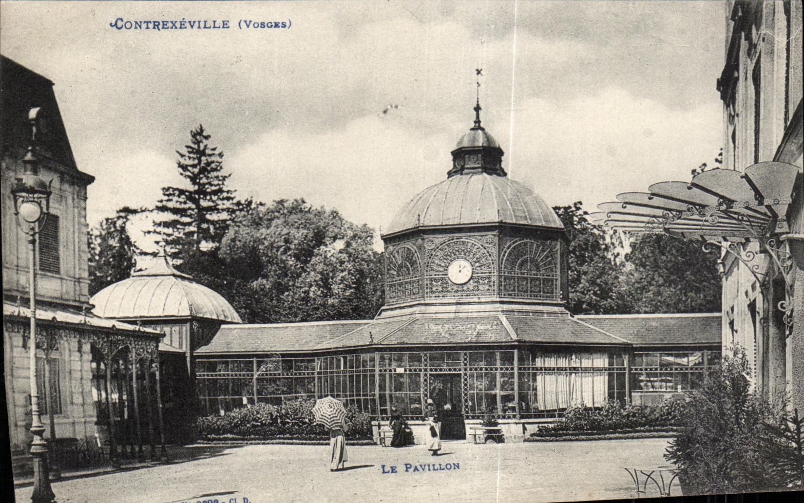 CPA Contrexeville (the Vosges) the house