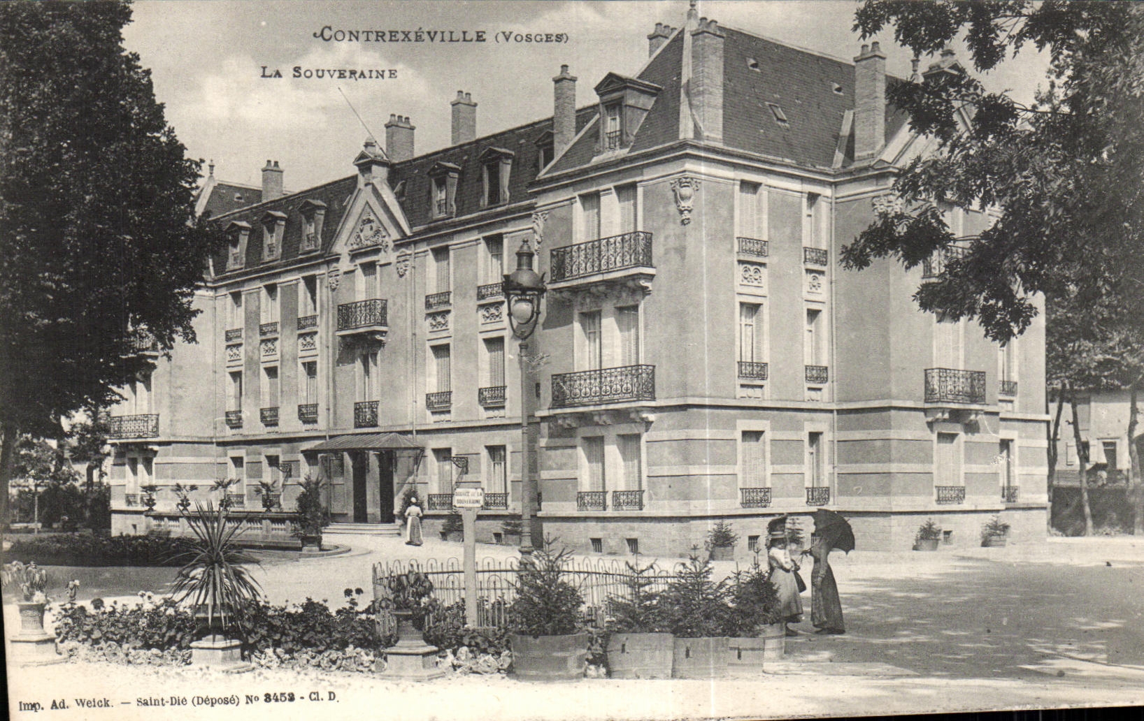 CPA Contrexeville (the Vosges) the Sovereign one