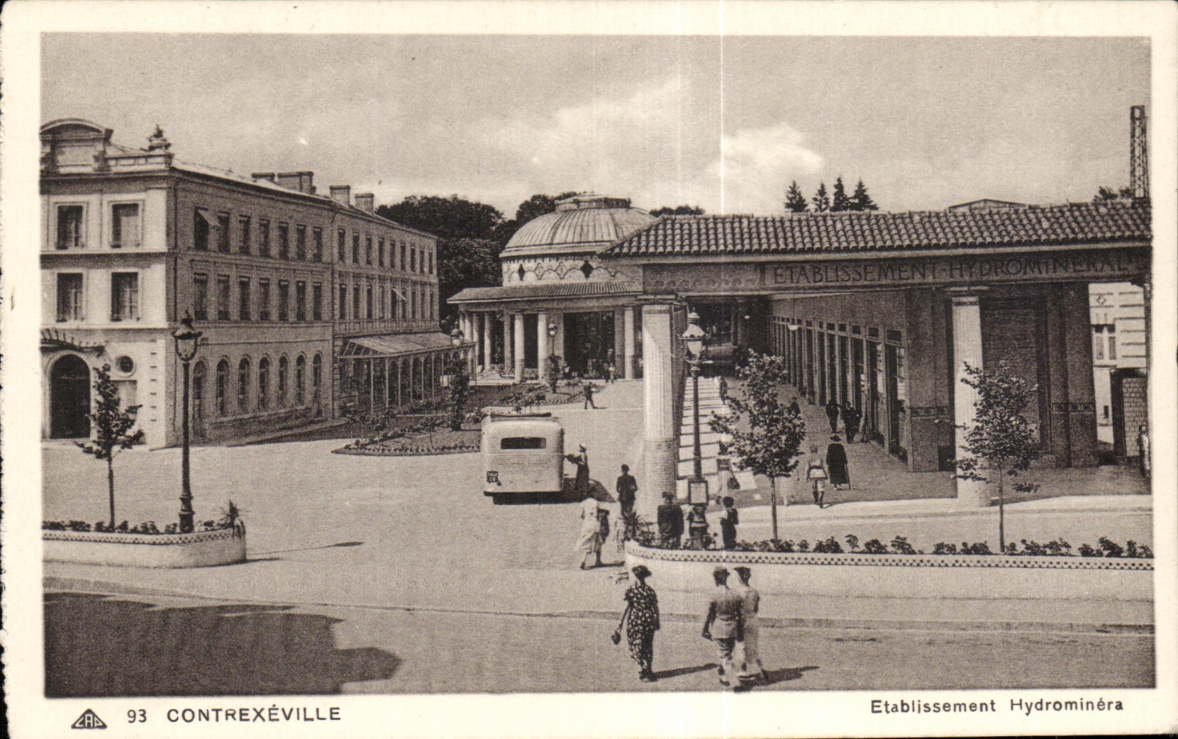 CPA Contrexeville Mineral-water Establishment