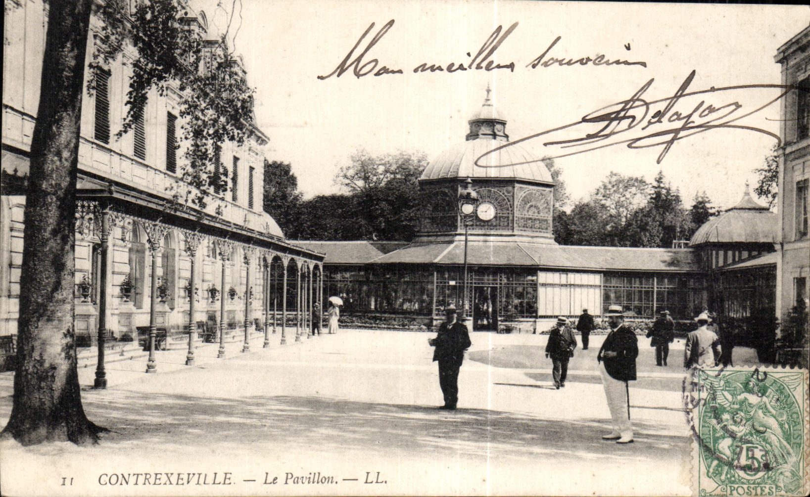 CPA Contrexeville the House