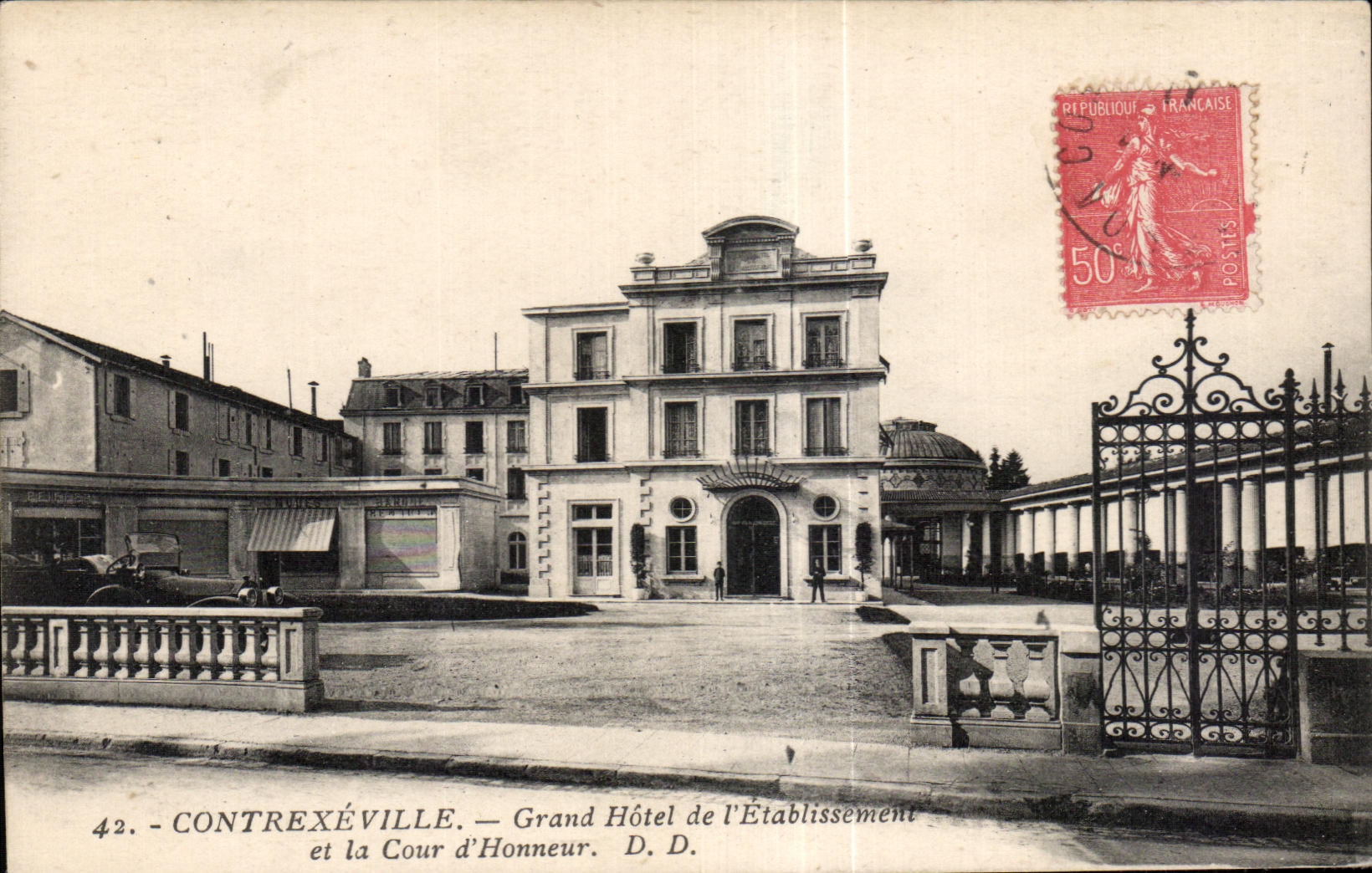 CPA Contrexeville Large Hotel of Establishment and the Court Honor