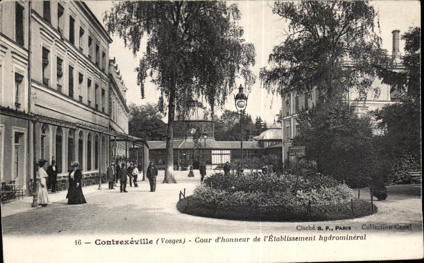 CPA Contrexeville (the Vosges) Court honor of mineral-water Establishment
