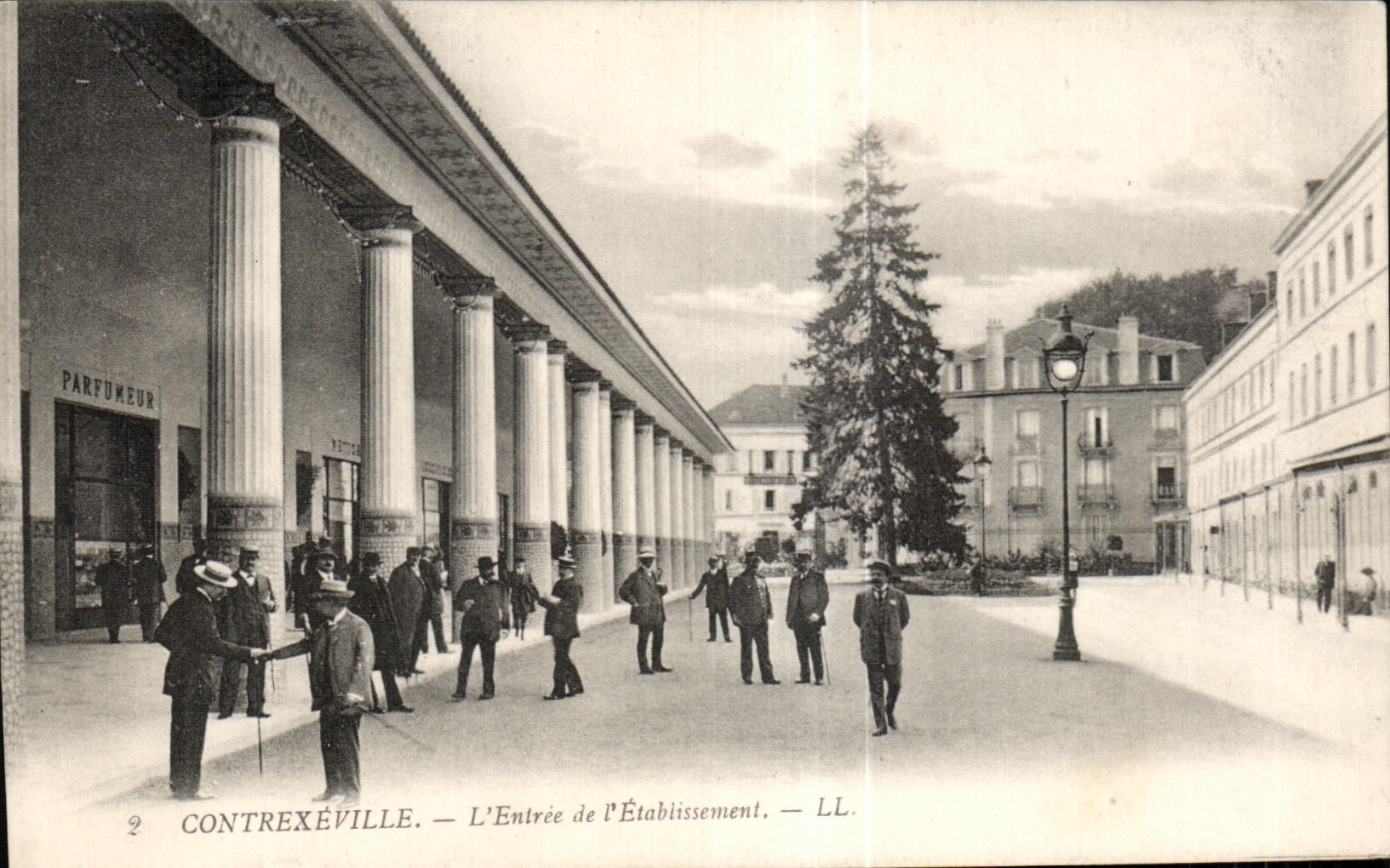 CPA Contrexeville Entrance of Perfumer Establishment