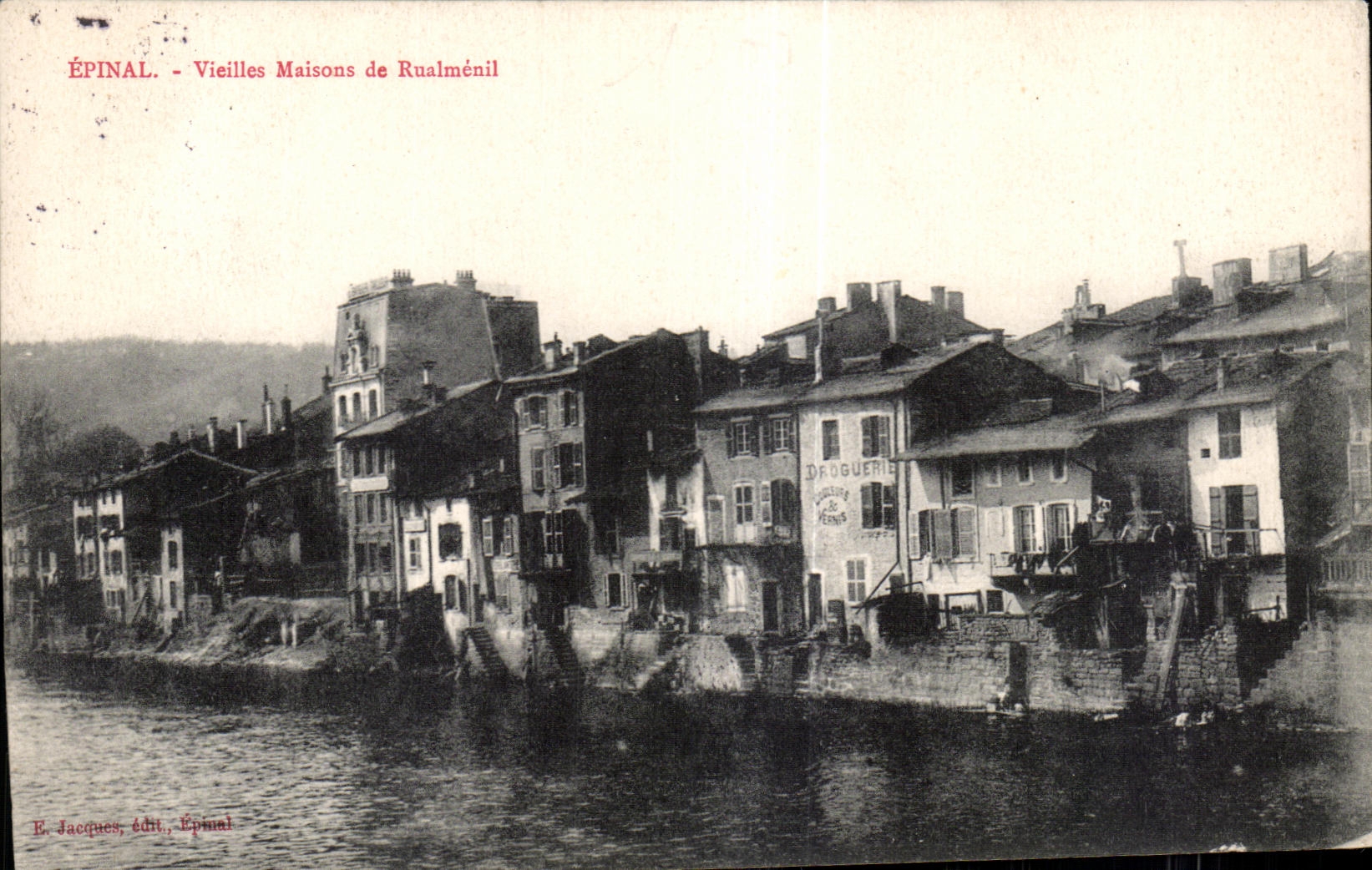 Casas de los Hurdy-gurdies de CPA Epinal de Rualmenil