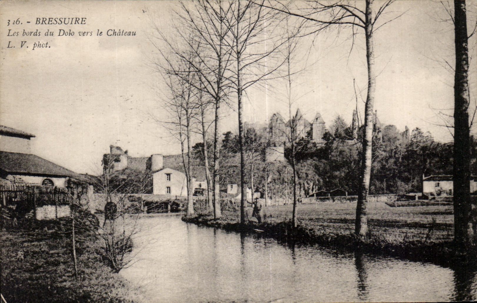 CPA Bressuire edges of Dolo towards the Castle