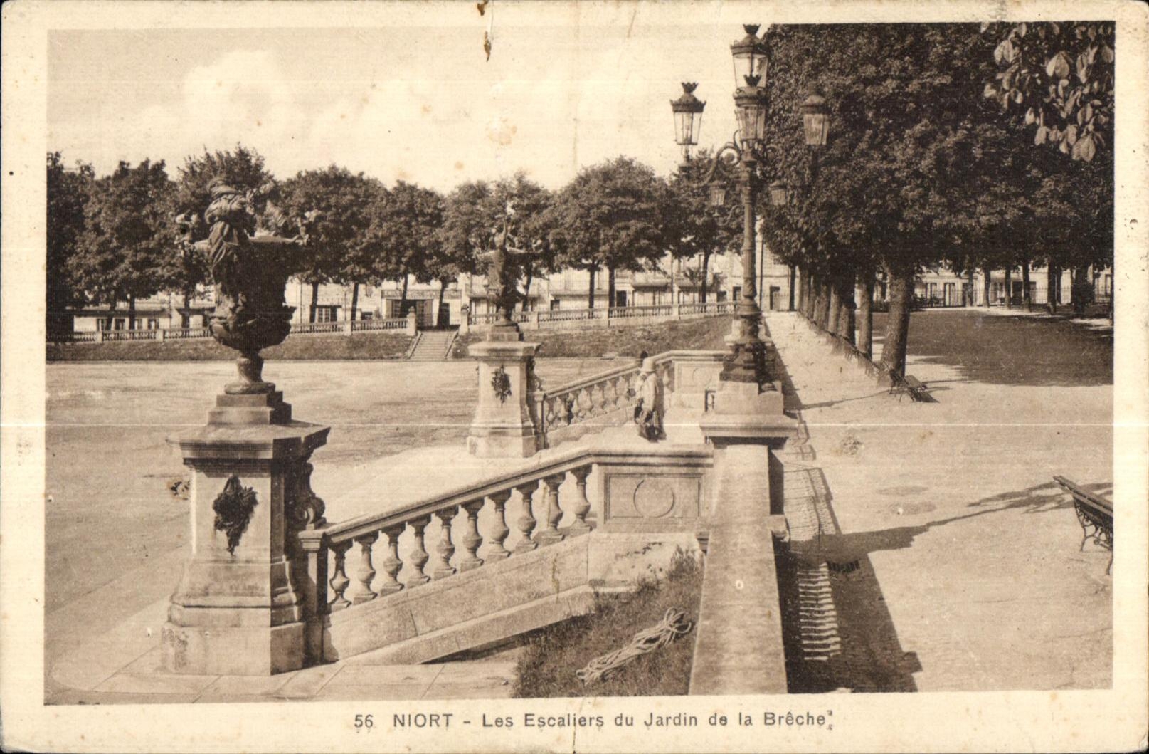 CPA Niort Staircases of the Garden of the Breach