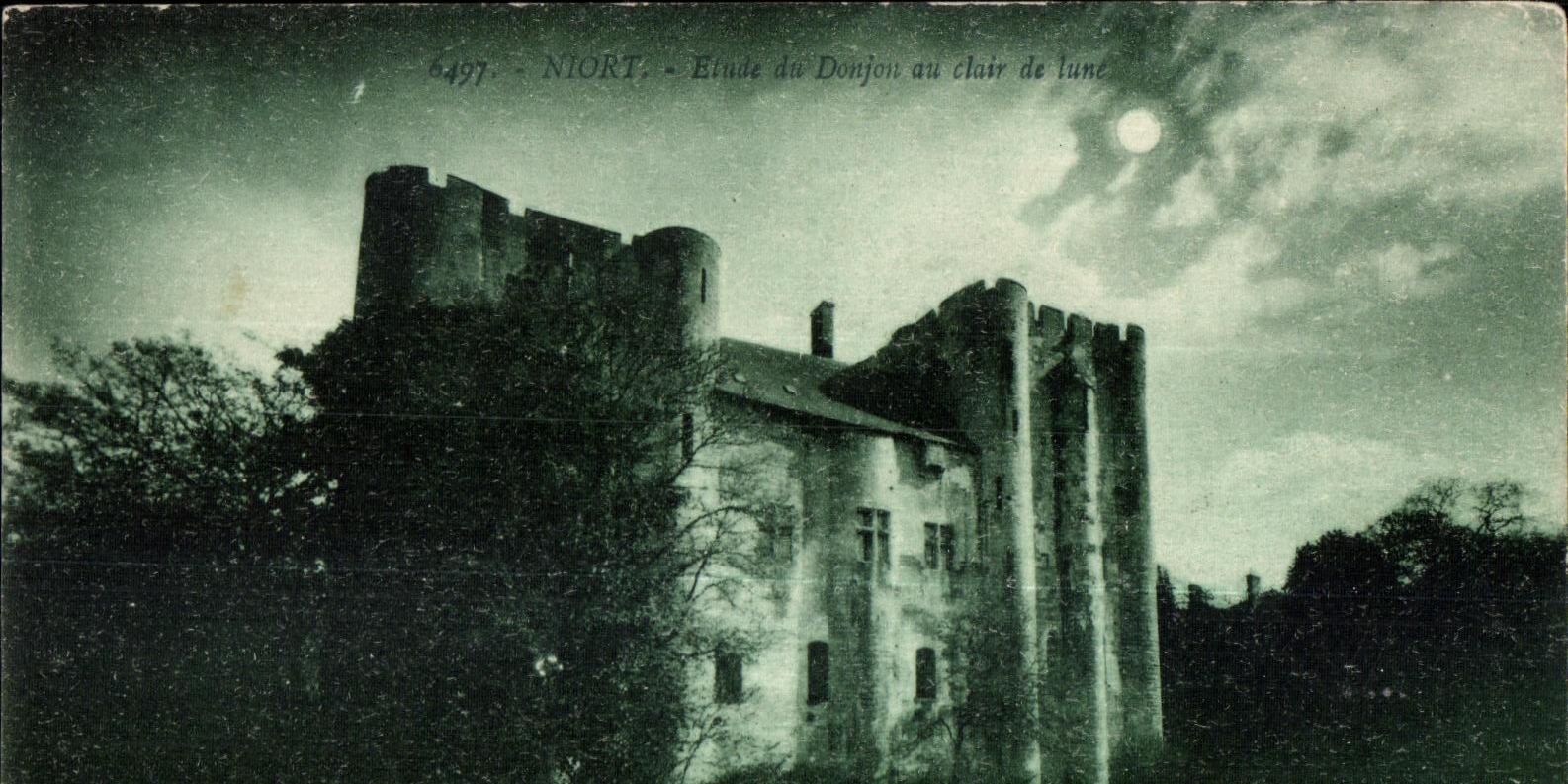 CPA Niort Details of the Keep and moonlight