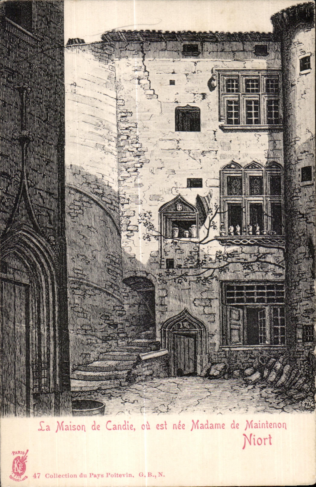 CPA Niort the House of Crystallized qu was born Madam de Maintenon