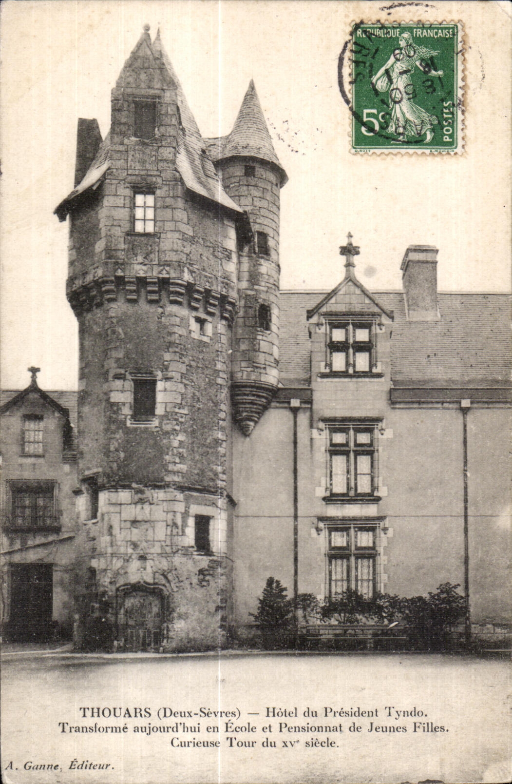 CPA Thouars Hotel of President Tyndo