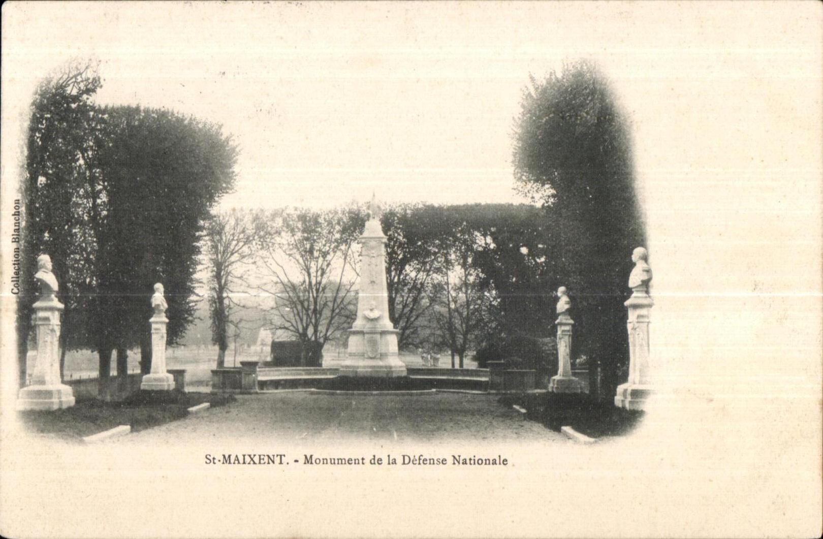 Saint Maixent - Monument of National Defense - CPA