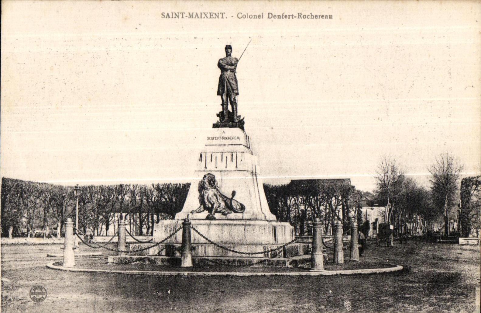 Saint Maixent School - Colonel Denfert Rochereau - CPA