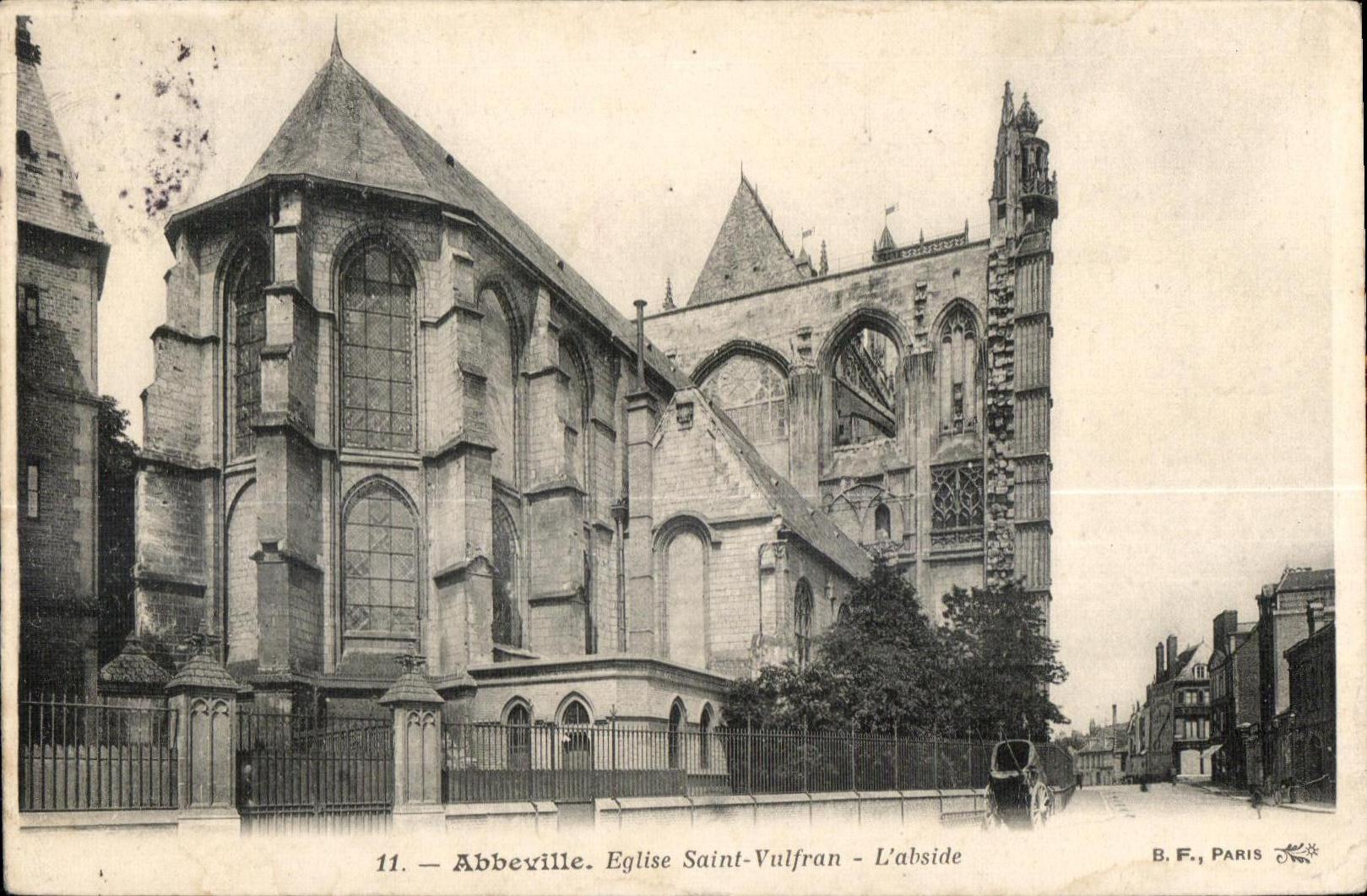 Abbeville - Church Saint Vulfran Apse - CPA