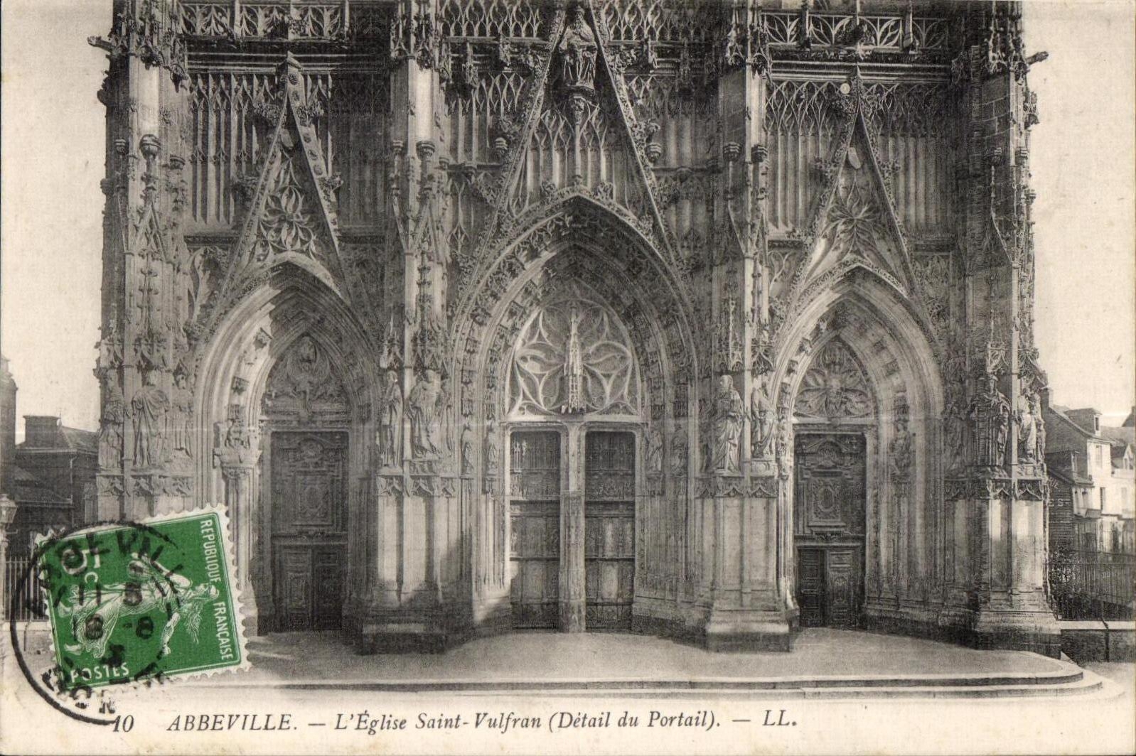 Abbeville - Church Saint Vulfran - CPA