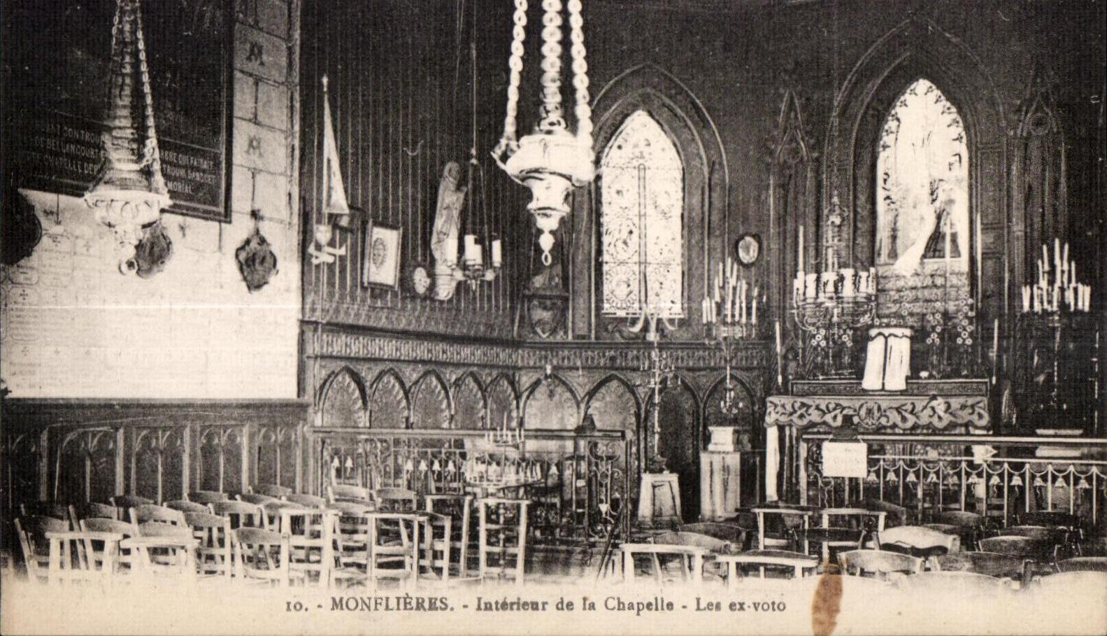 Montflieres - La Chapelle the ex voto - CPA